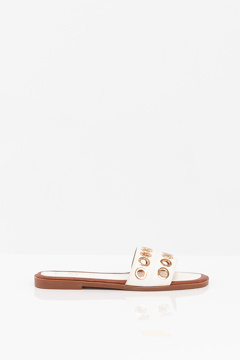 2220000437684 Leatherette Mules - Image 1