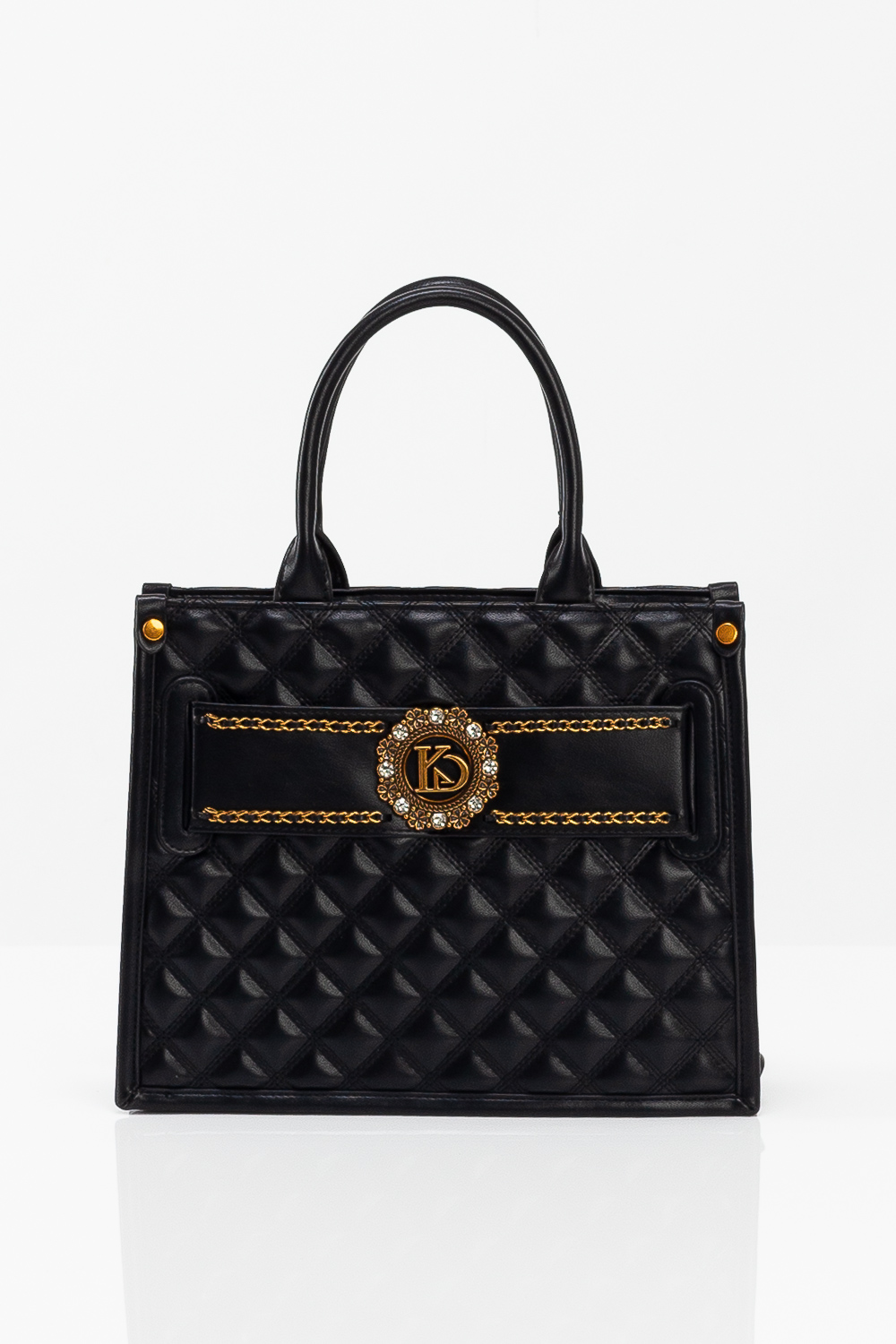2220000493840 Leatherette Evening Bag - Image 1
