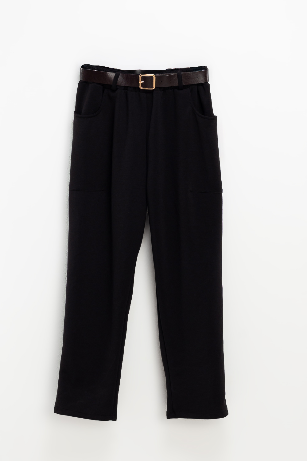 2220000501927 Mom-Fit Monochromatic Joggers - Image 1