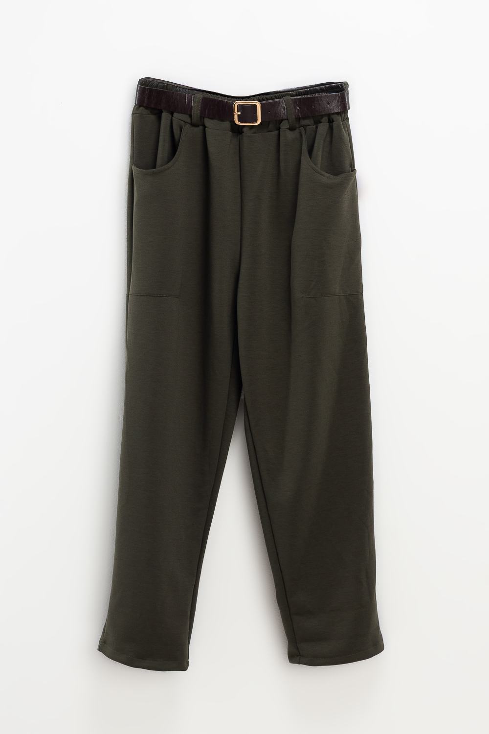2220000501958 Mom-Fit Monochromatic Joggers - Image 1