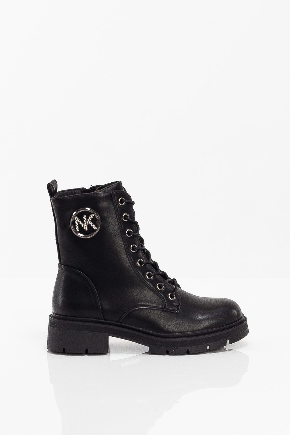 2220000503396 Leatherette Boots - Image 1