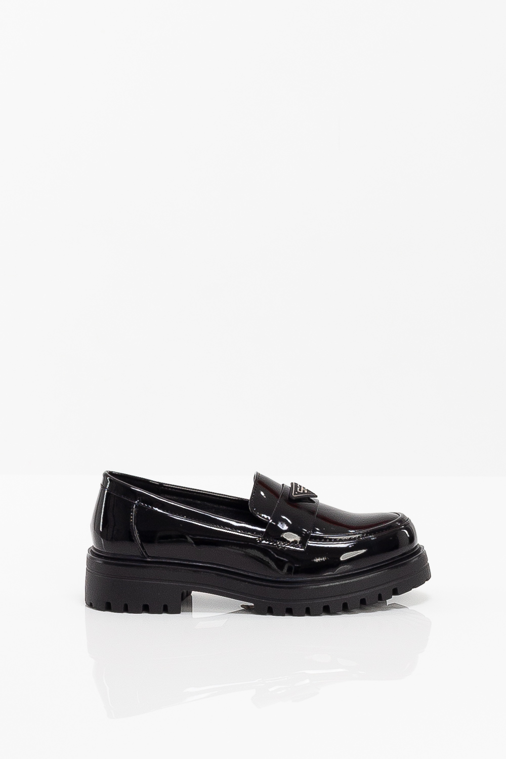 2220000504393 Patent Leather Loafers - Image 1