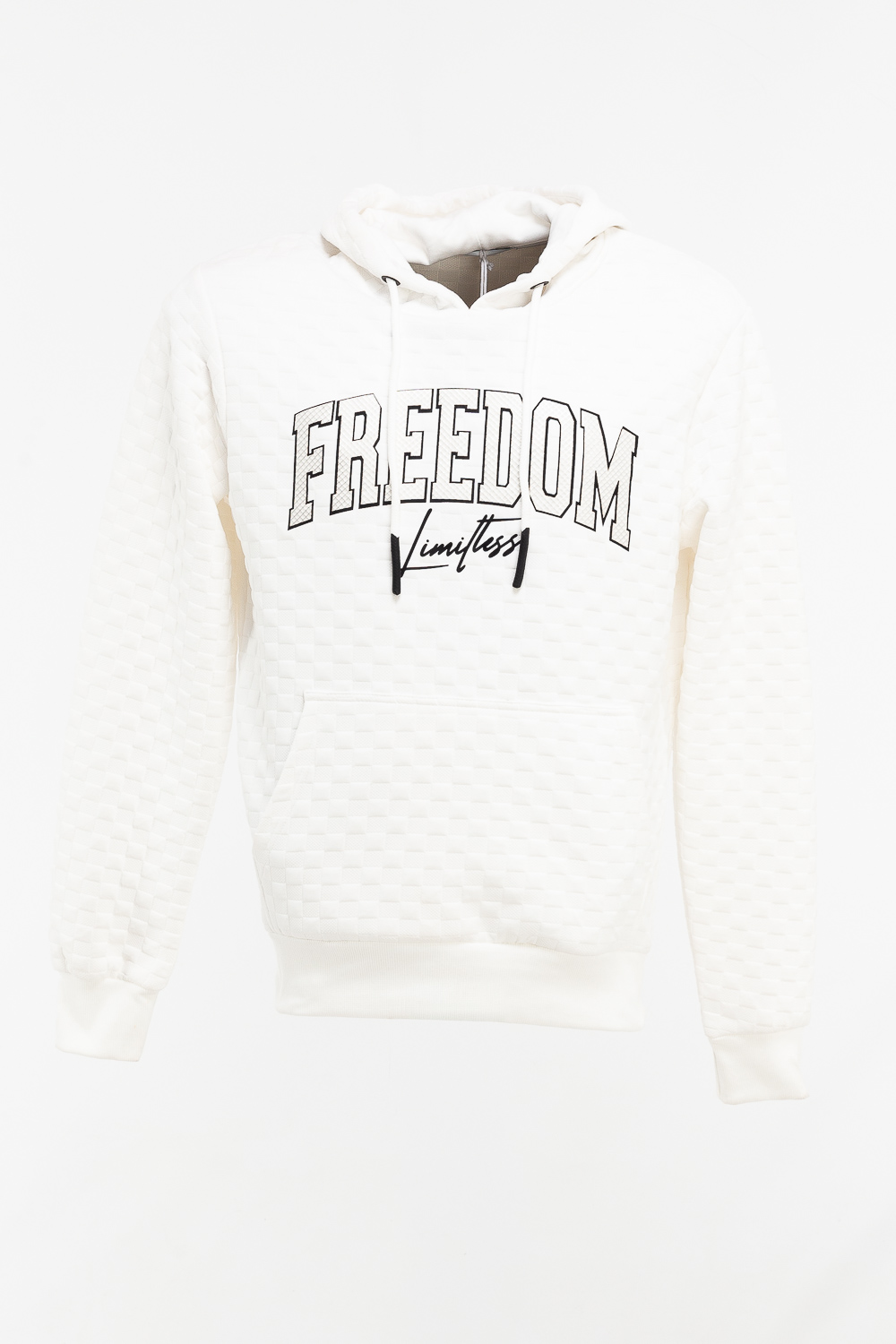 2220000524919 Relaxed-Fit Geometric Hoody - Image 1