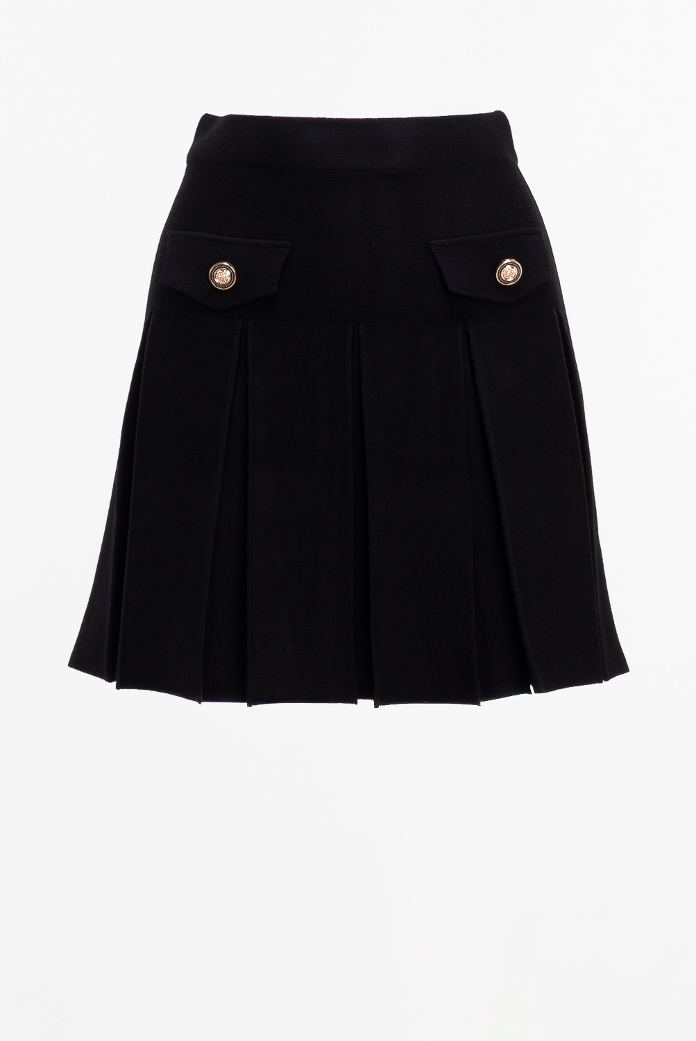 2220000546331 Pleated Knitted Casual Skirt - Image 1