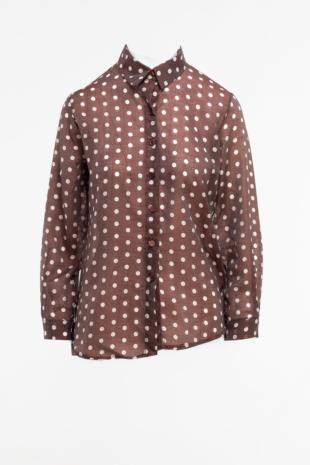 2220000546928 Relaxed-Fit Sheer Shirt - Image 1