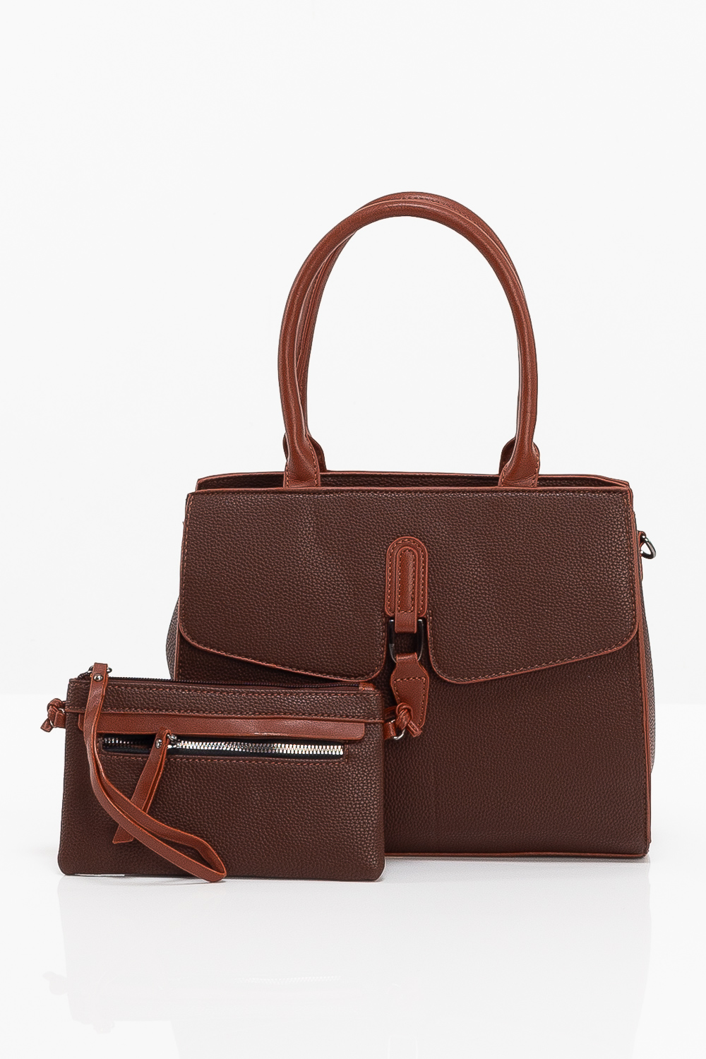 2220000553629 Leatherette Casual Bag - Image 1