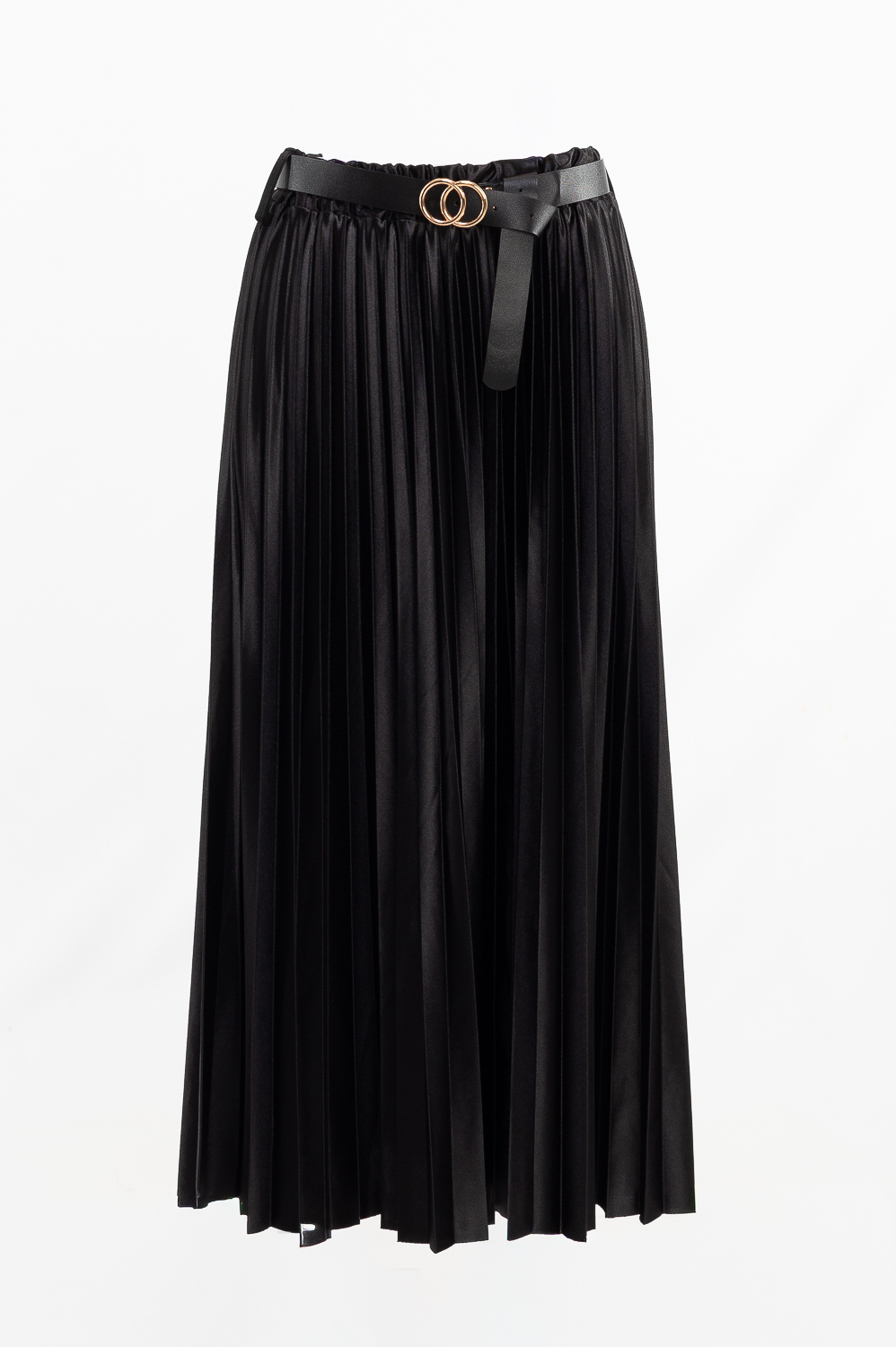 2220000551045 Pleated Baroque Evening Skirt - Image 1