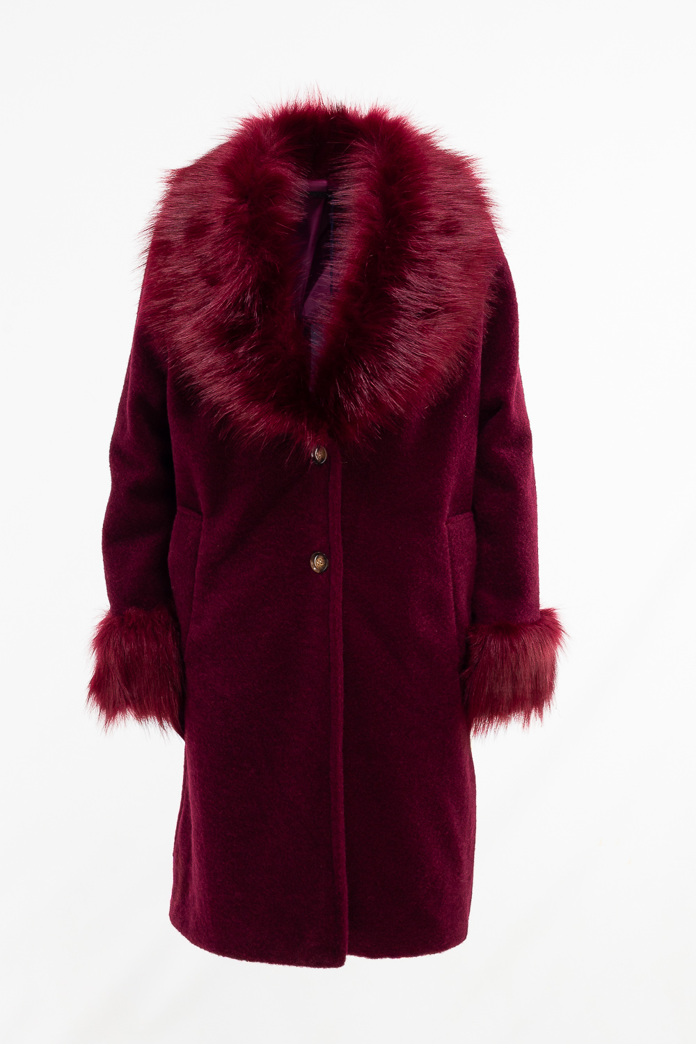 2220000552479 Relaxed-Fit Overcoat - Image 1