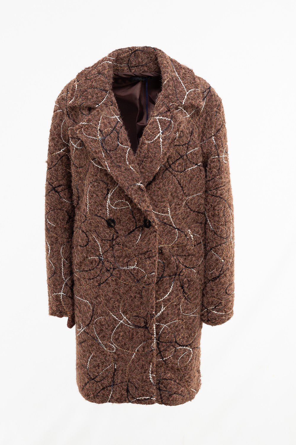 2220000552585 Crochet Overcoat - Image 1