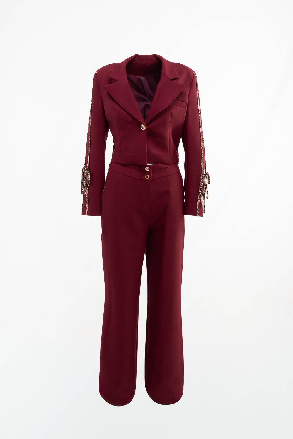 2220000559621 Cropped Evening Set - Image 1