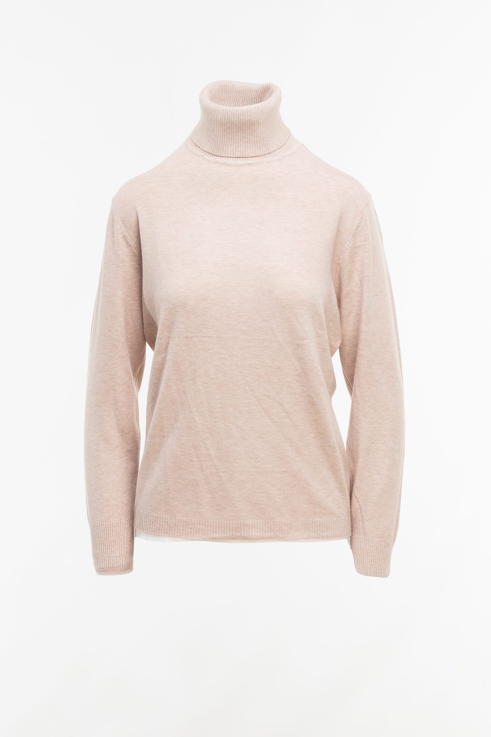 2220000542081 Relaxed-Fit Monochromatic Knitwear - Image 1