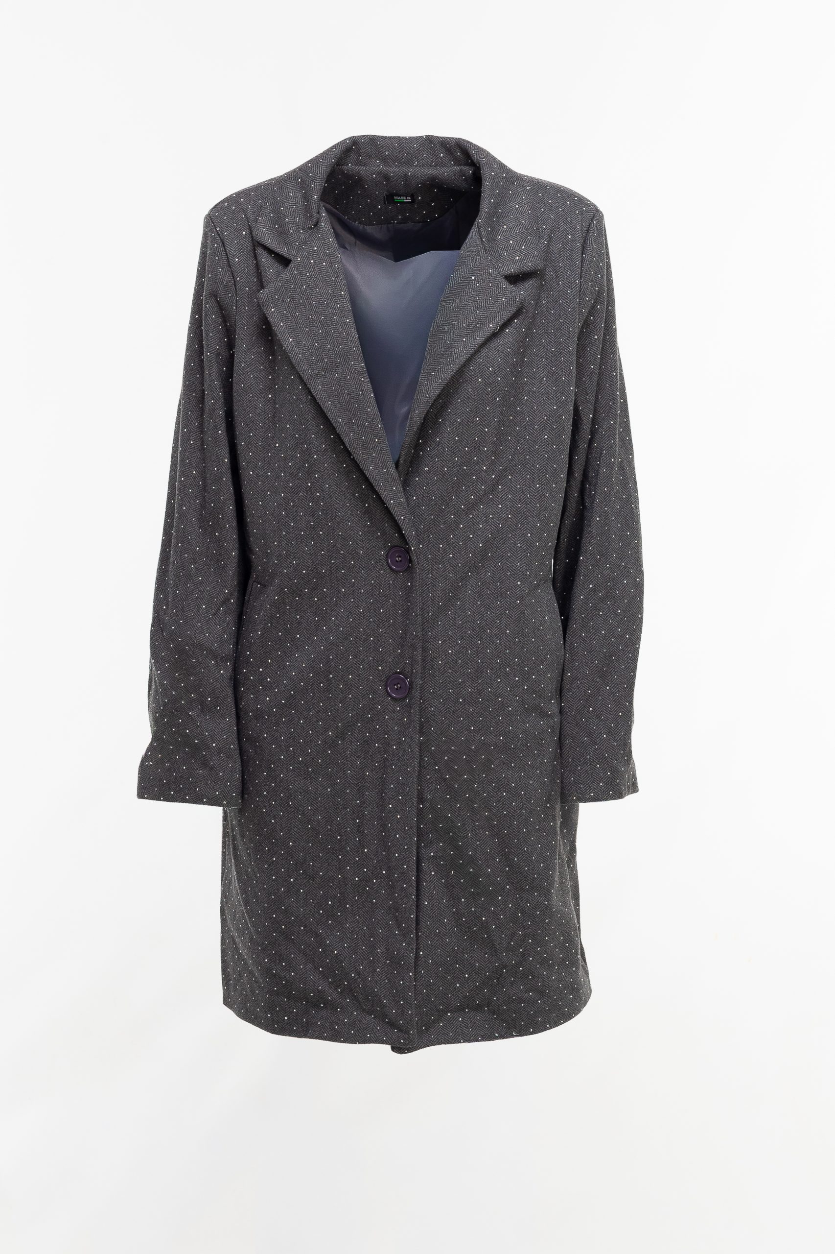 2220000571500 Relaxed-Fit Strass Jacket - Image 1