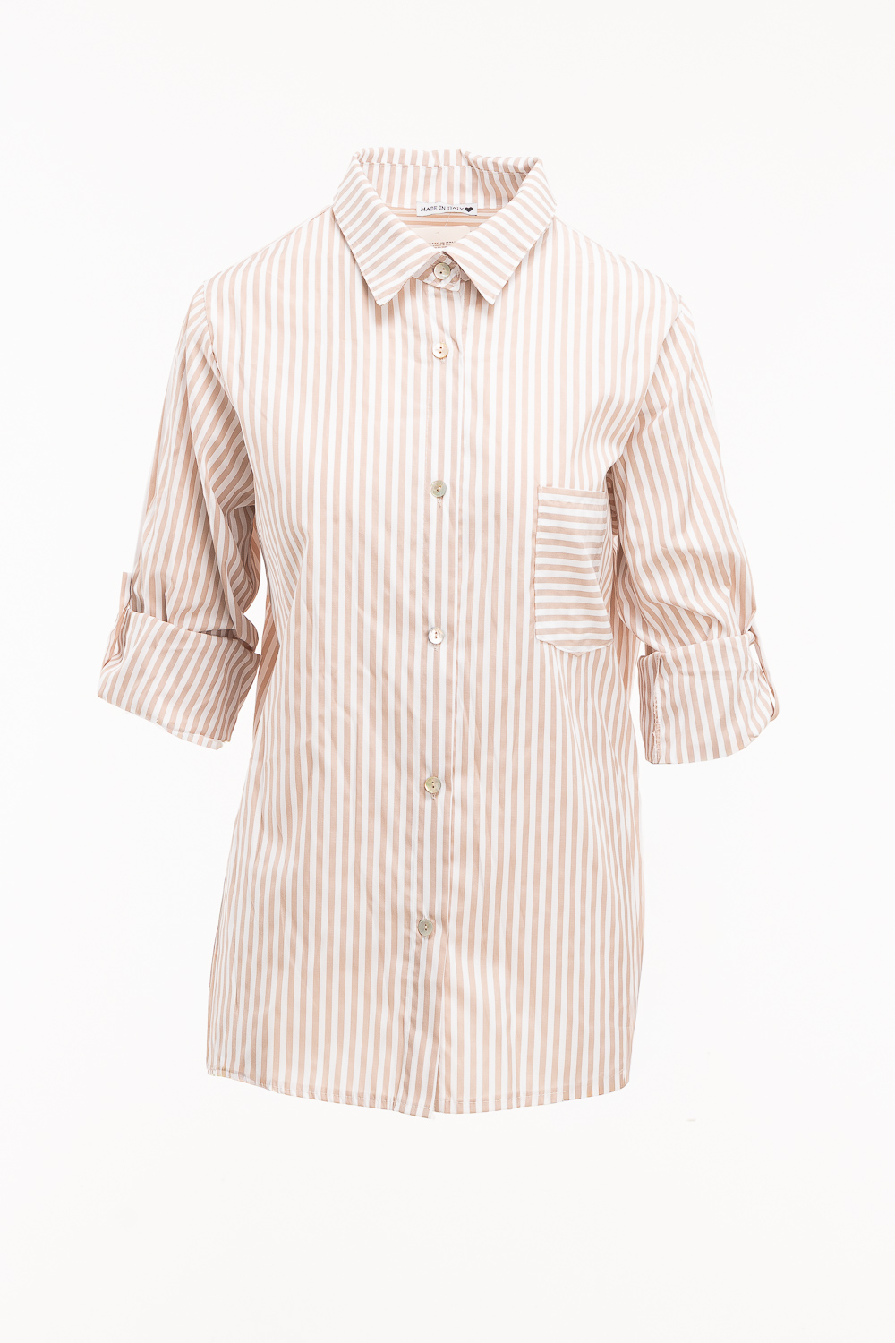 2220000577038 Relaxed-Fit Striped Shirt - Image 1