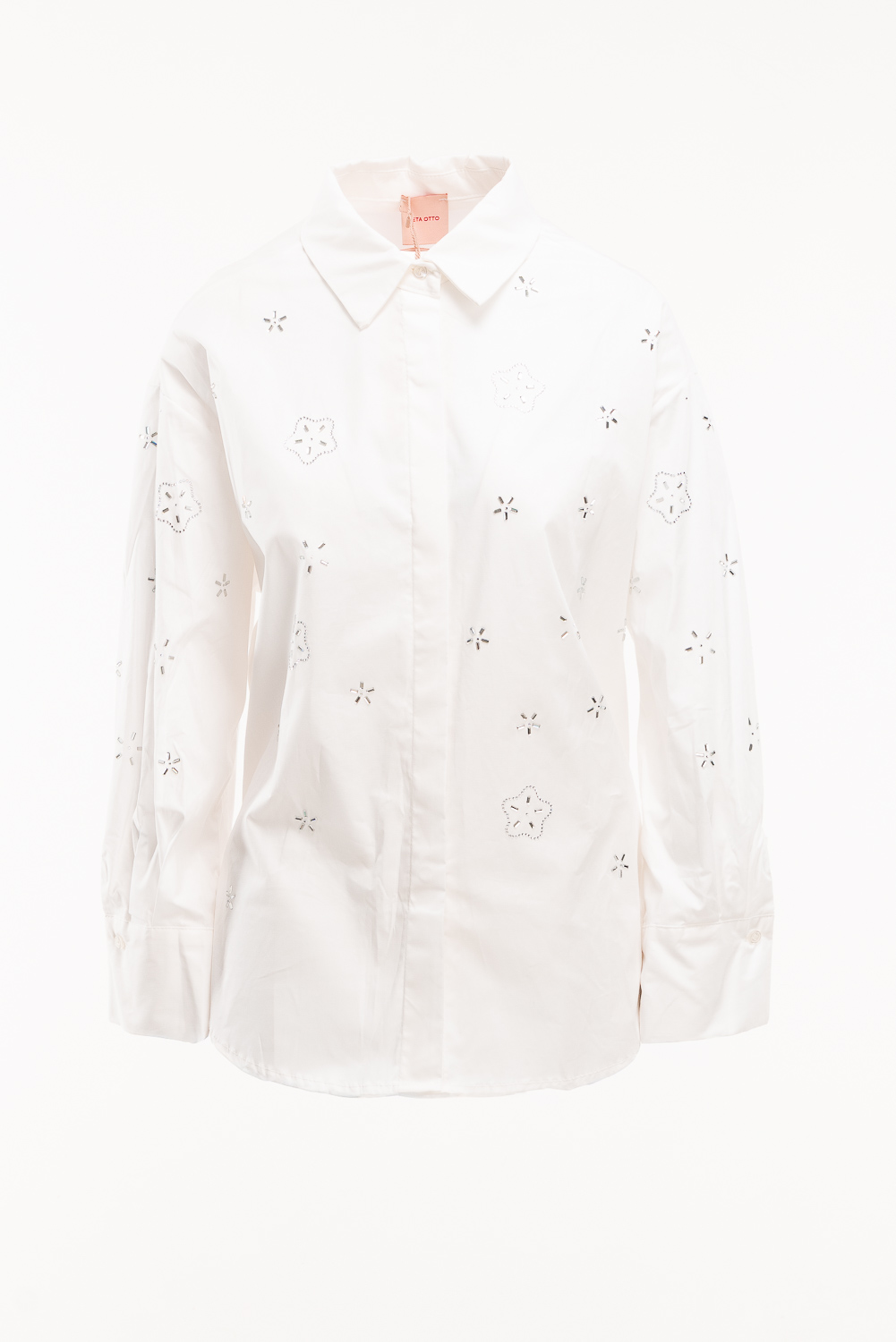 2220000577649 Relaxed-Fit Strass Shirt - Image 1