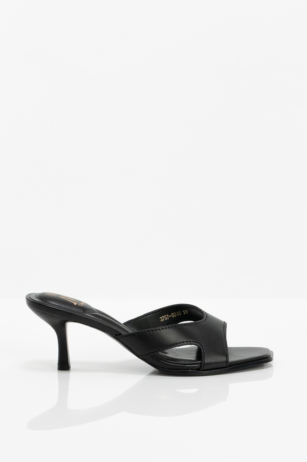 2220000580267 Leatherette Mules - Image 1