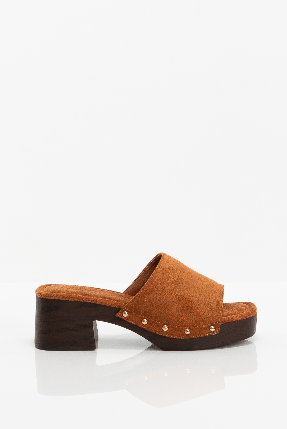 2220000580663 Suede Mules - Image 1