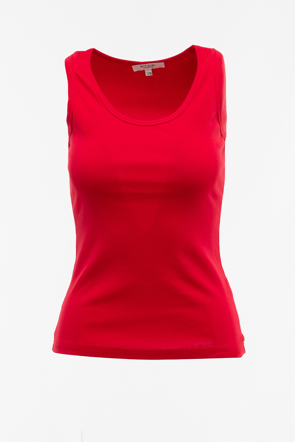 2220000582261 Slim-Fit Cotton Blouse - Image 1