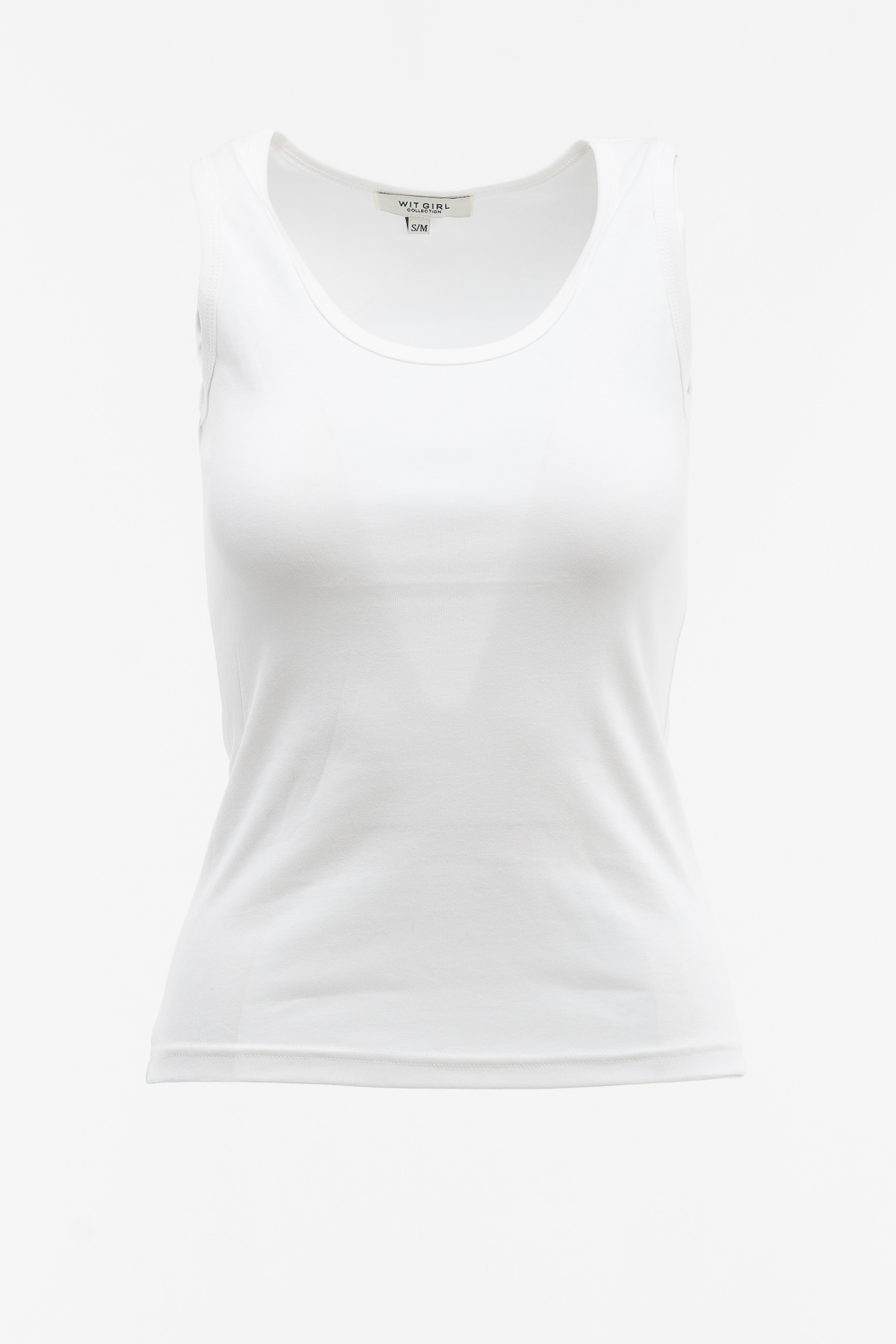 2220000582285 Slim-Fit Cotton Blouse - Image 1