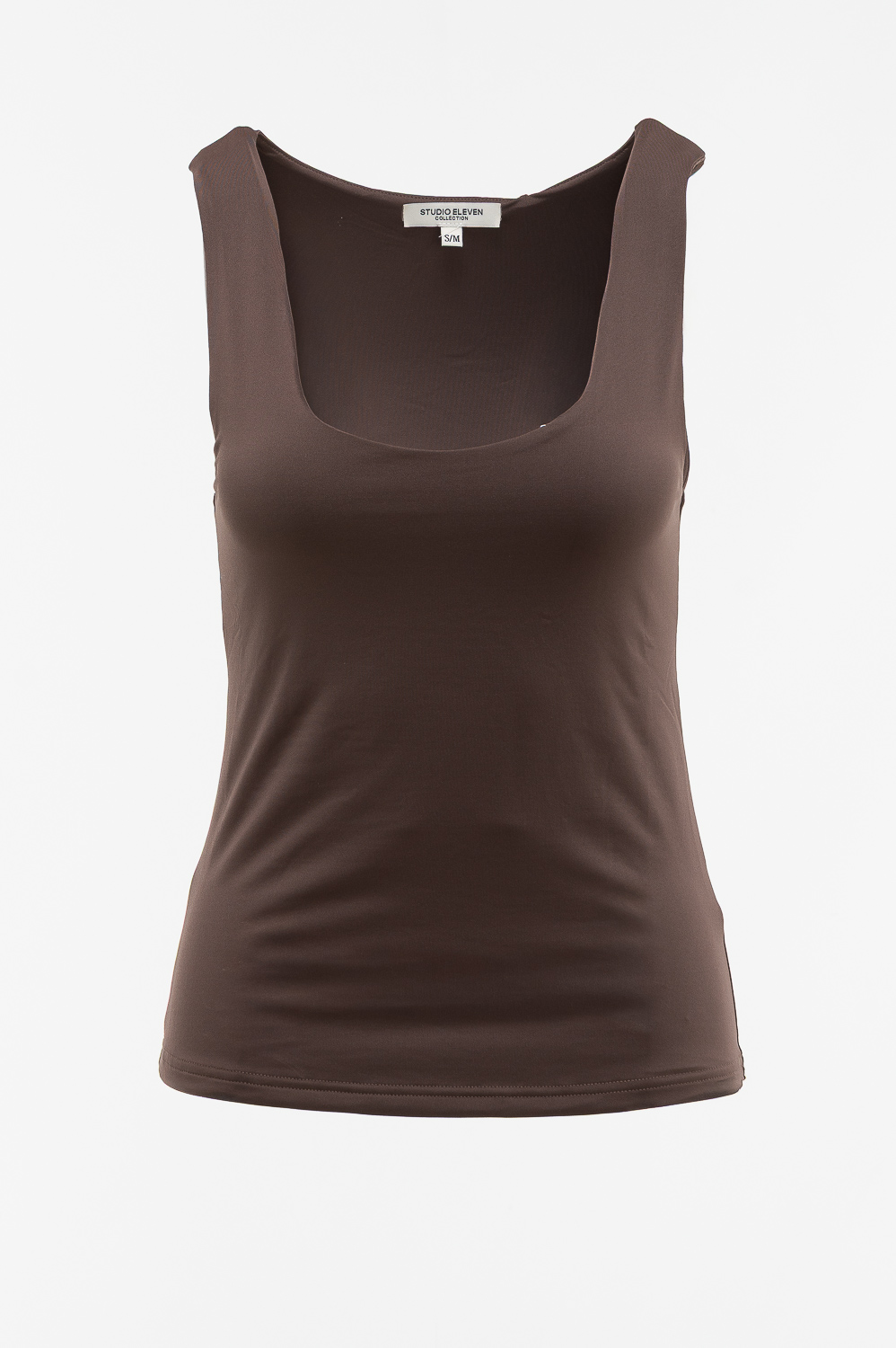 2220000582773 Slim-Fit Monochromatic Blouse - Image 1