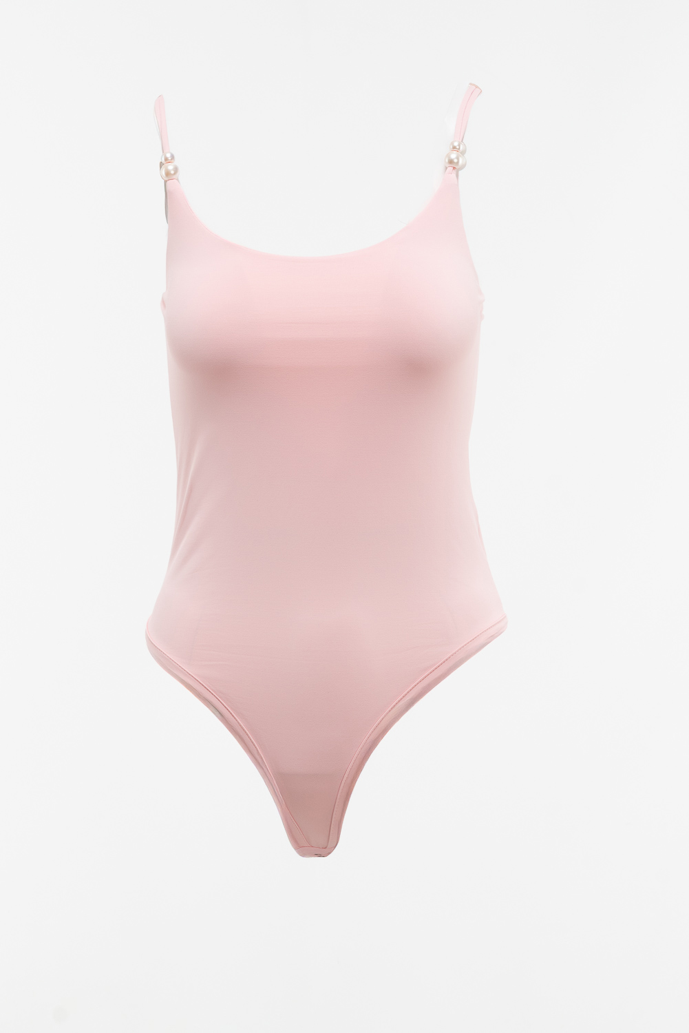2220000583046 Strappy Monochromatic Bodysuit - Image 1