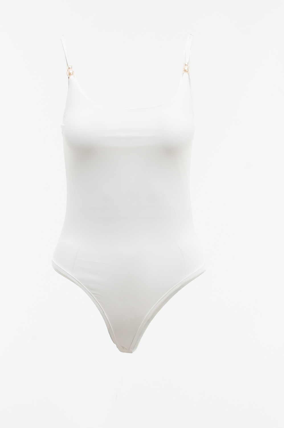 2220000583053 Strappy Monochromatic Bodysuit - Image 1