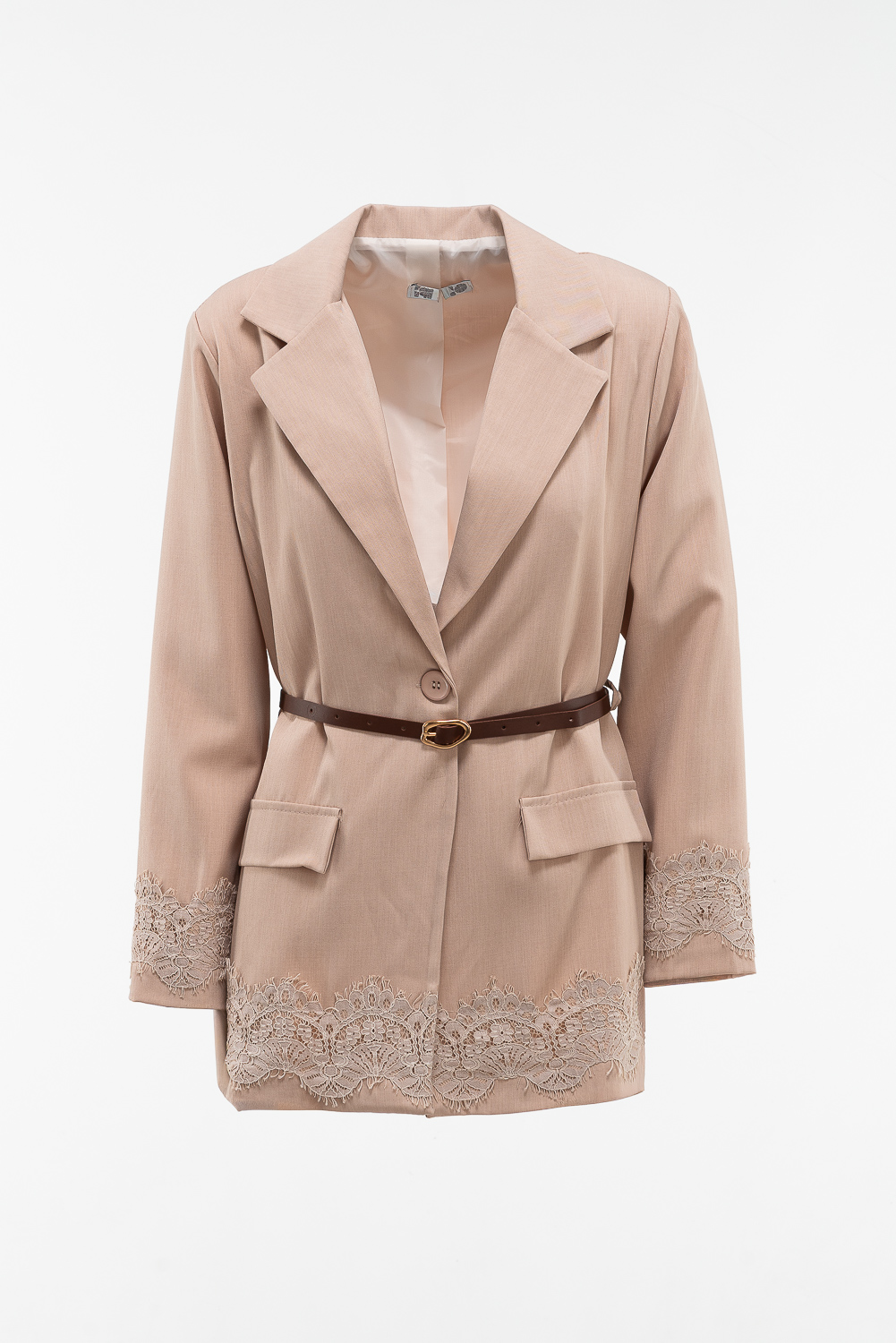 2220000585675 Regular-Fit Monochromatic Jacket - Image 1