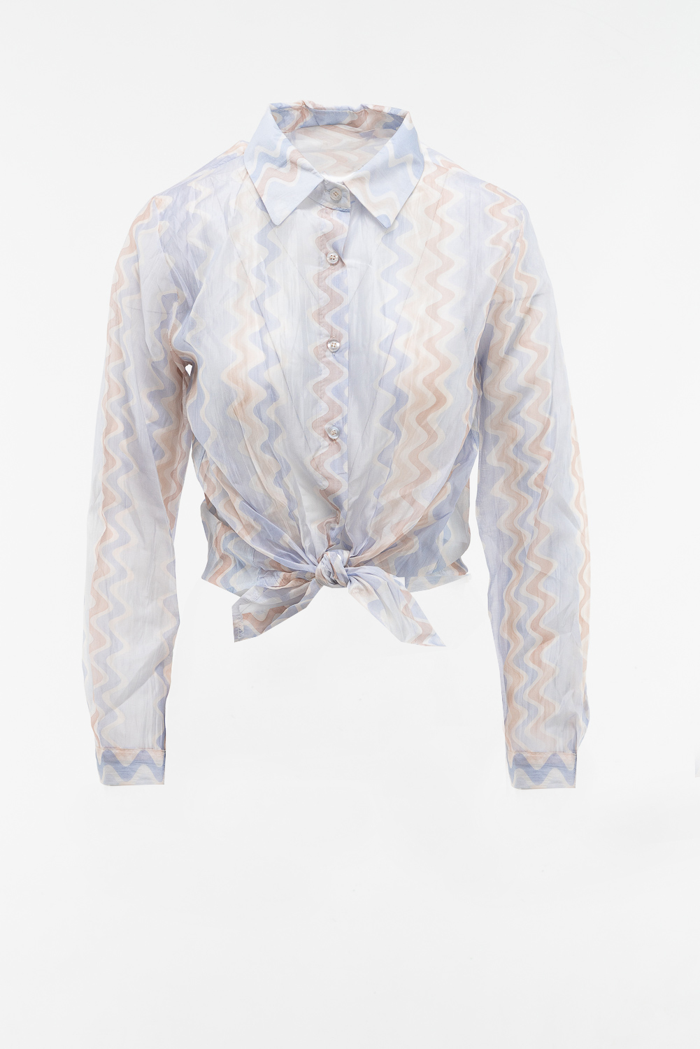 2220000586276 Regular-Fit Silk Shirt - Image 1