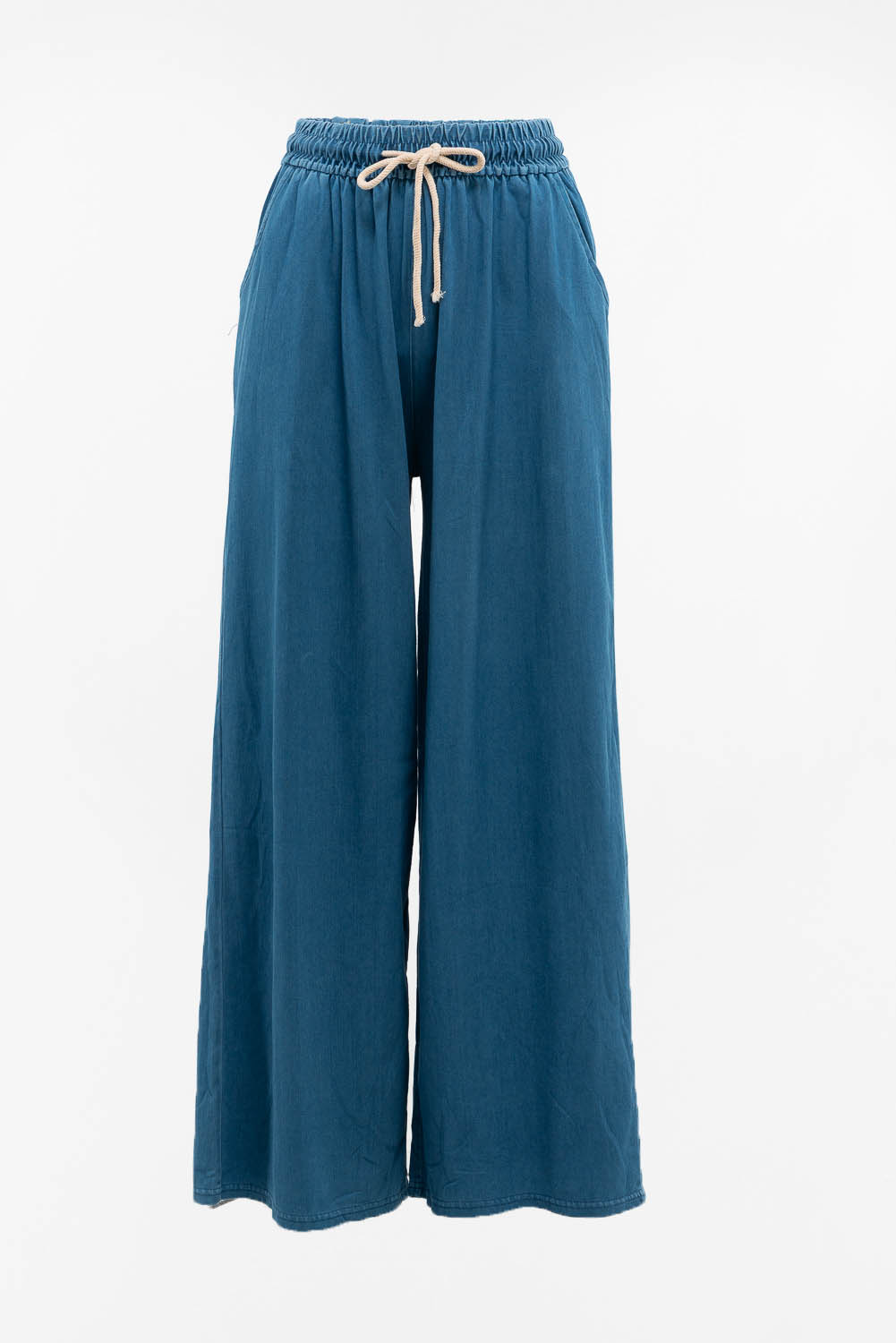 2220000588546 High-weist Denim Pants - Image 1