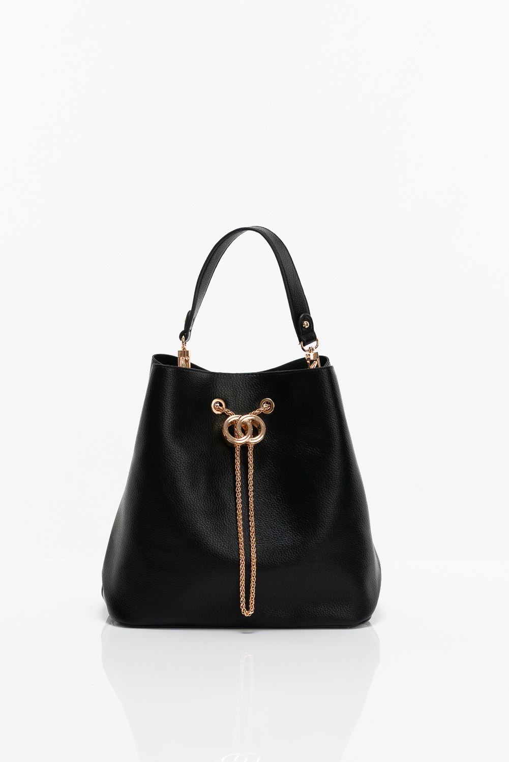 2220000603911 Leatherette Casual Bag - Image 1