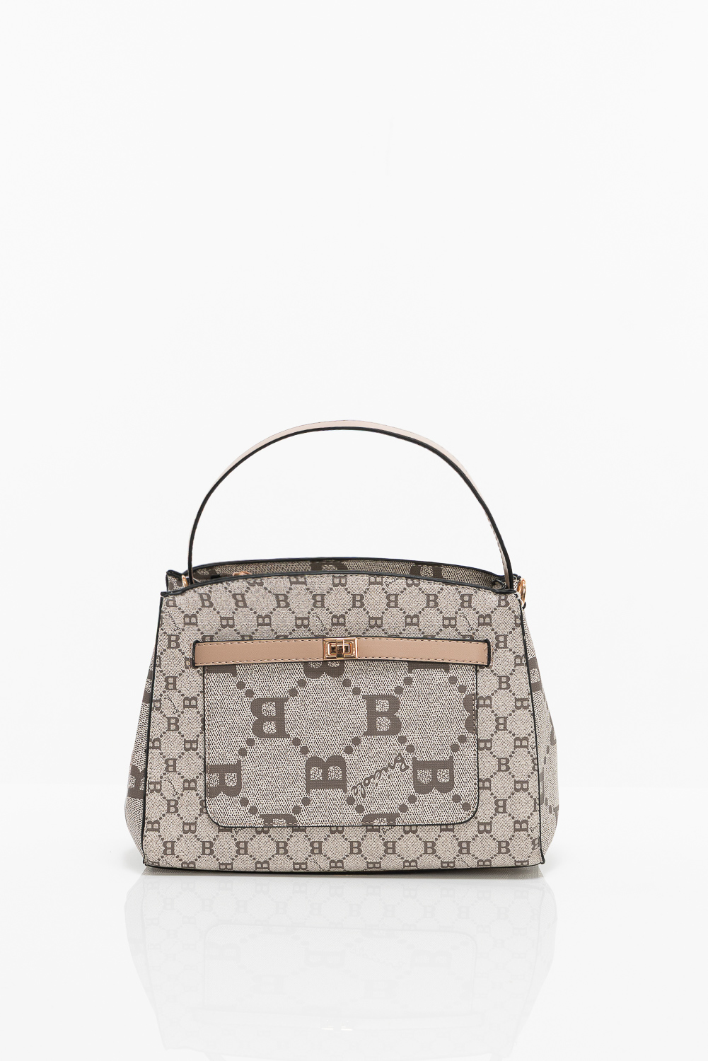 2220000605823 Leatherette Casual Bag - Image 1