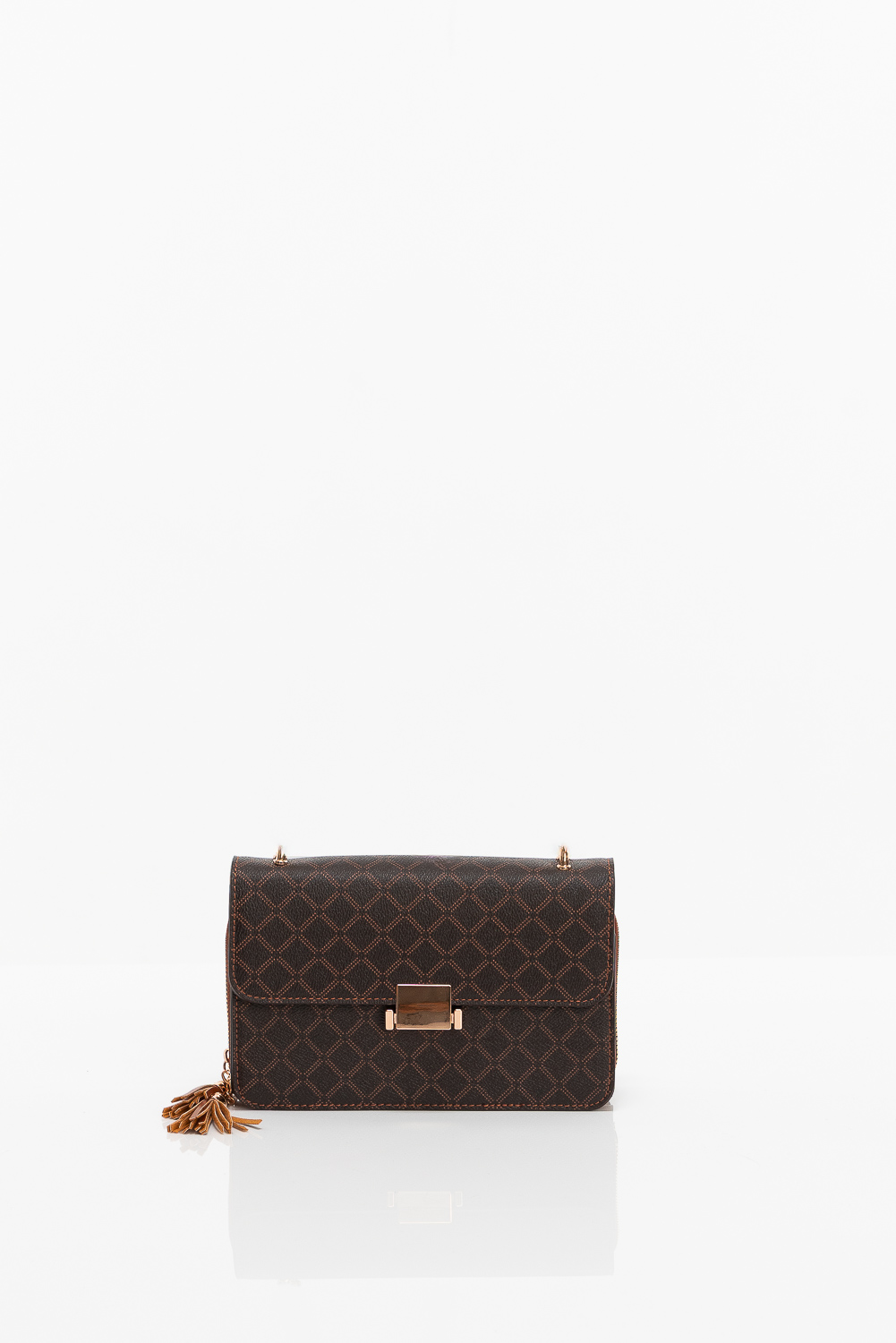 2220000606097 Leatherette Casual Bag - Image 1